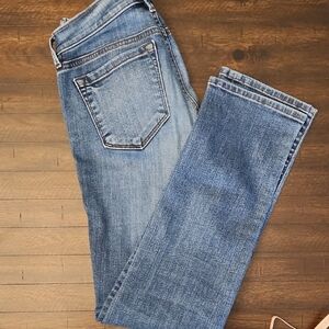 Ann Taylor Loft Women's Straight Leg Blue Jeans